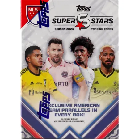 2024 Topps Superstars MLS Major League Soccer 9-Pack Blaster